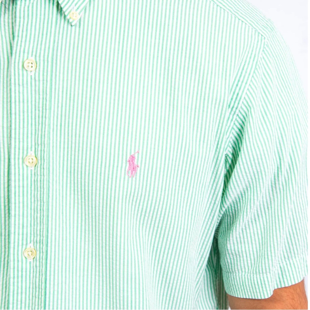 Ralph Lauren Classic Fit Seersucker Shirt